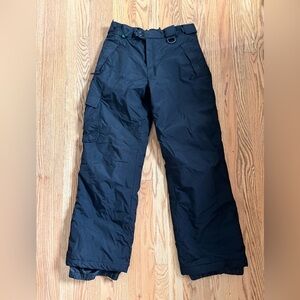 Sport Essentials Boys Black Snow Pants Sz 16